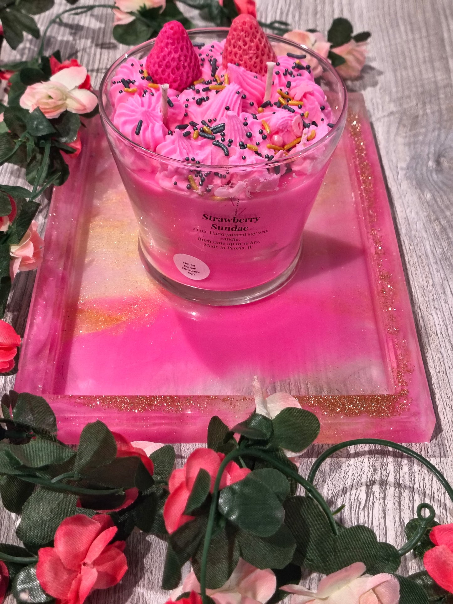 Sundae Bowl Candle