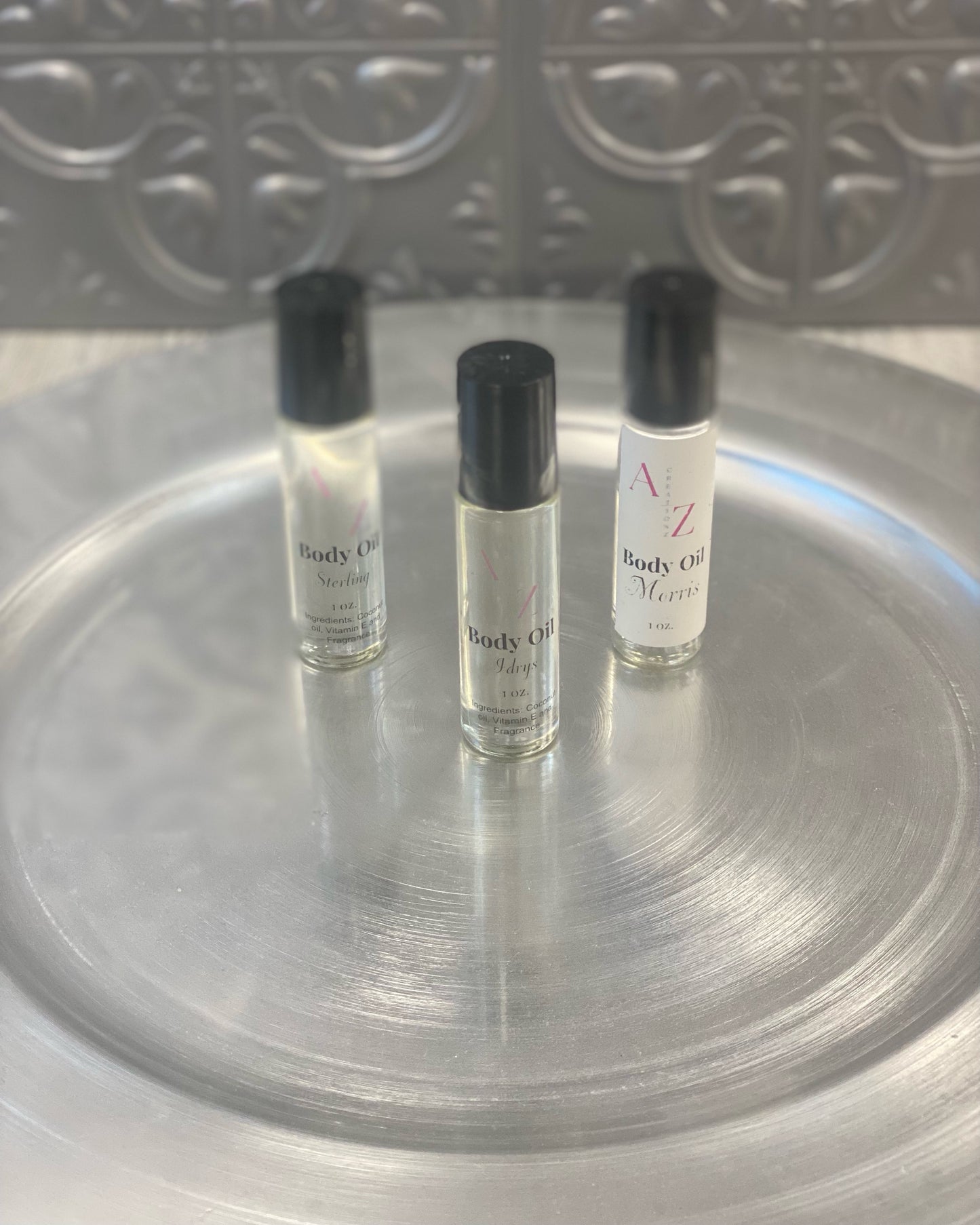 Masculine Body Oil